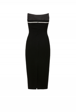 Платье с корсетом и кристаллами "Swarovski" 49-19 SS