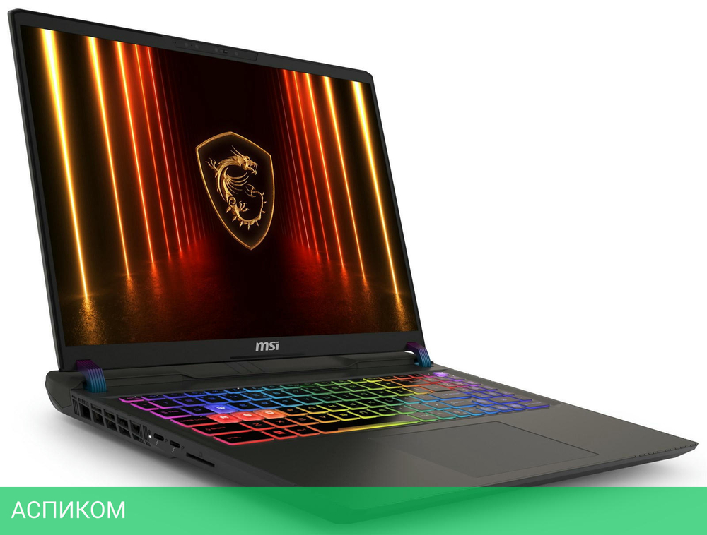 Ноутбук MSI MS-15M3 Vector 16 HX AI A2XWHG-228XBY Cosmos Gray (9S7-15M352-228)