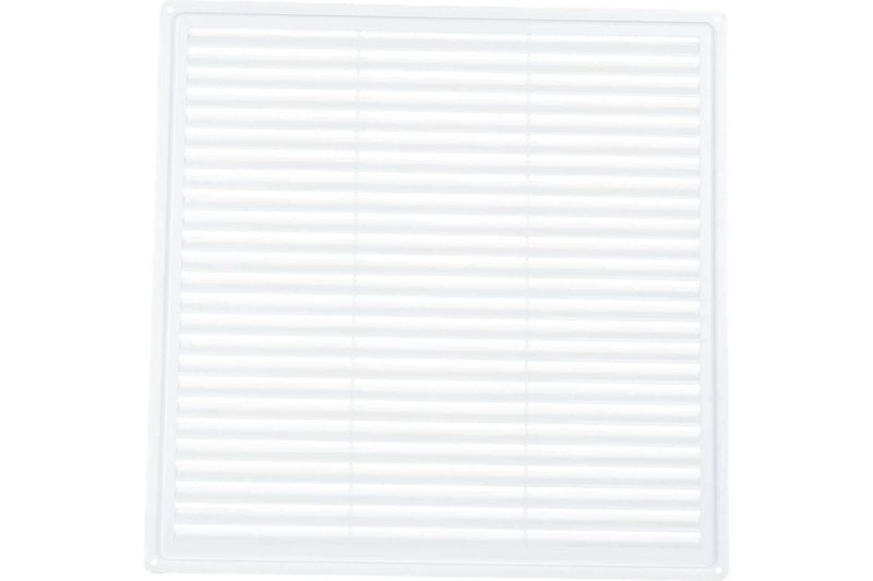 Решётка вентиляционная неразъёмная с москитной сеткой 175х175 мм