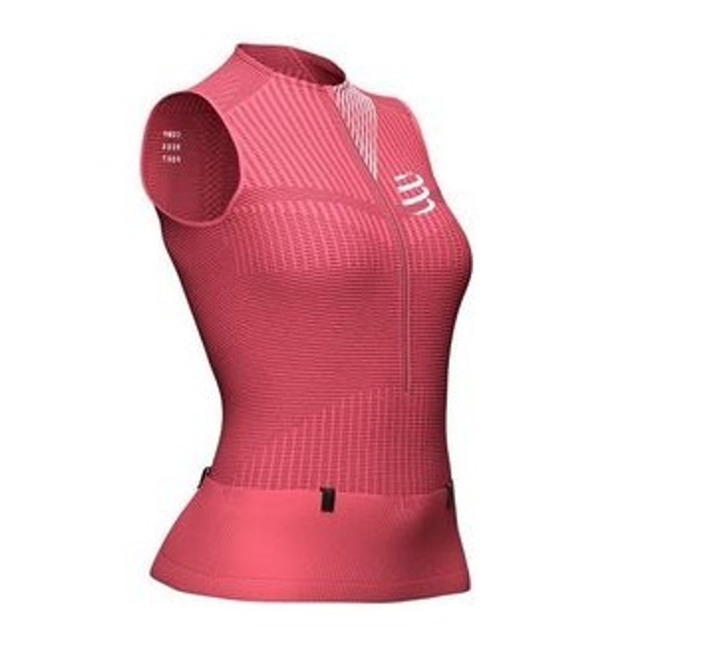 Майка Женская Trail Postural V2 "Гранатовая Роза"