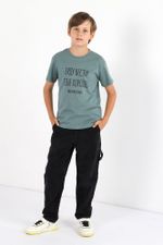 Фуфайка (футболка) для мальчика Кэш-2 Виотекс СВЕТЛЫЙ ХАКИ