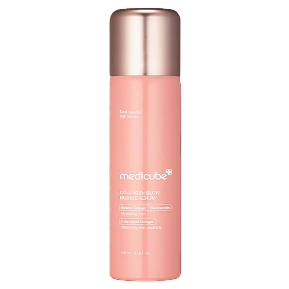 Medicube Collagen Glow Bubble Serum увлажняющая пузырьковая сыворотка с коллагеном для сияния кожи