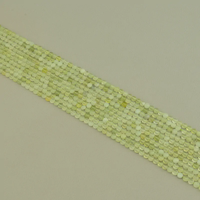 Нитка Хризолит 40 см. (Без замка)