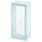 Стеклоблок Vitrablok Половинка Арктика 19x9x8 - Бесцветный