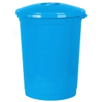 Бак 85л с крышкой (Голубой)