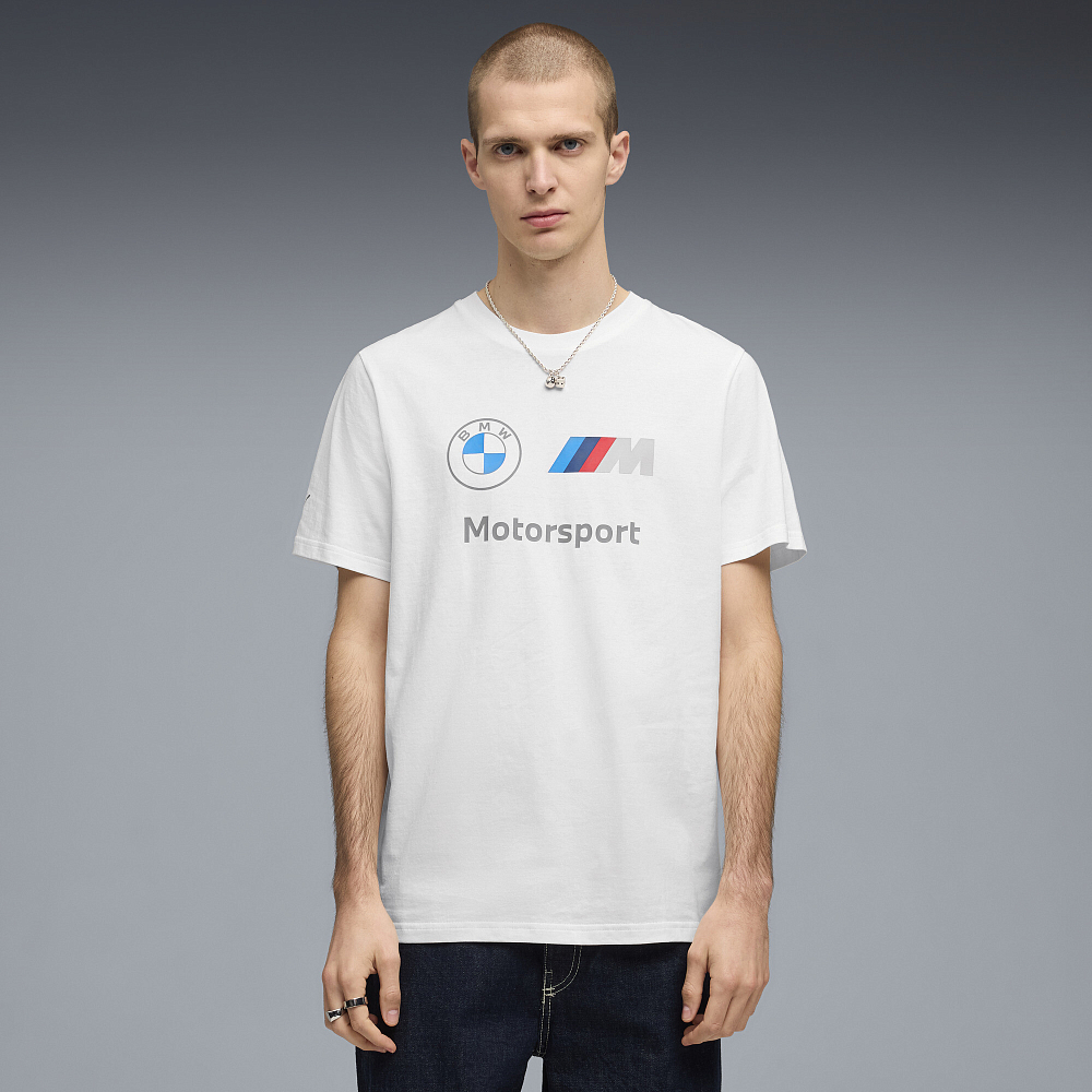 Мужская футболка PUMA BMW MMS Essentials Logo Tee