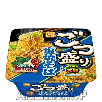 Лапша быстрого приготовления якисоба с курицей и базиликом 156 г Toyo Suisan