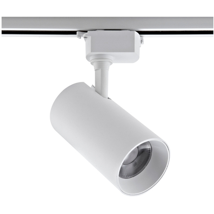 ULB-Q230 28W-4000К WHITE Светильник-прожектор светодиодный трековый. 2400 Лм. Белый свет 4000К. Корпус белый. ТМ Volpe