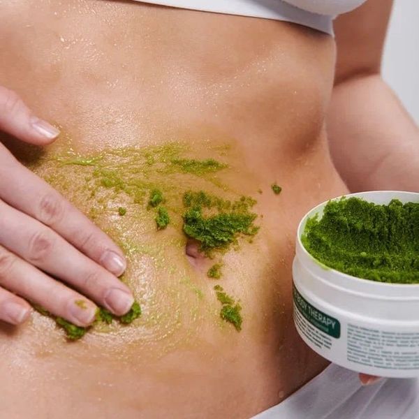 Детокс-скраб-терапия для тела с хлореллой, 300 гр (Alga Spa)