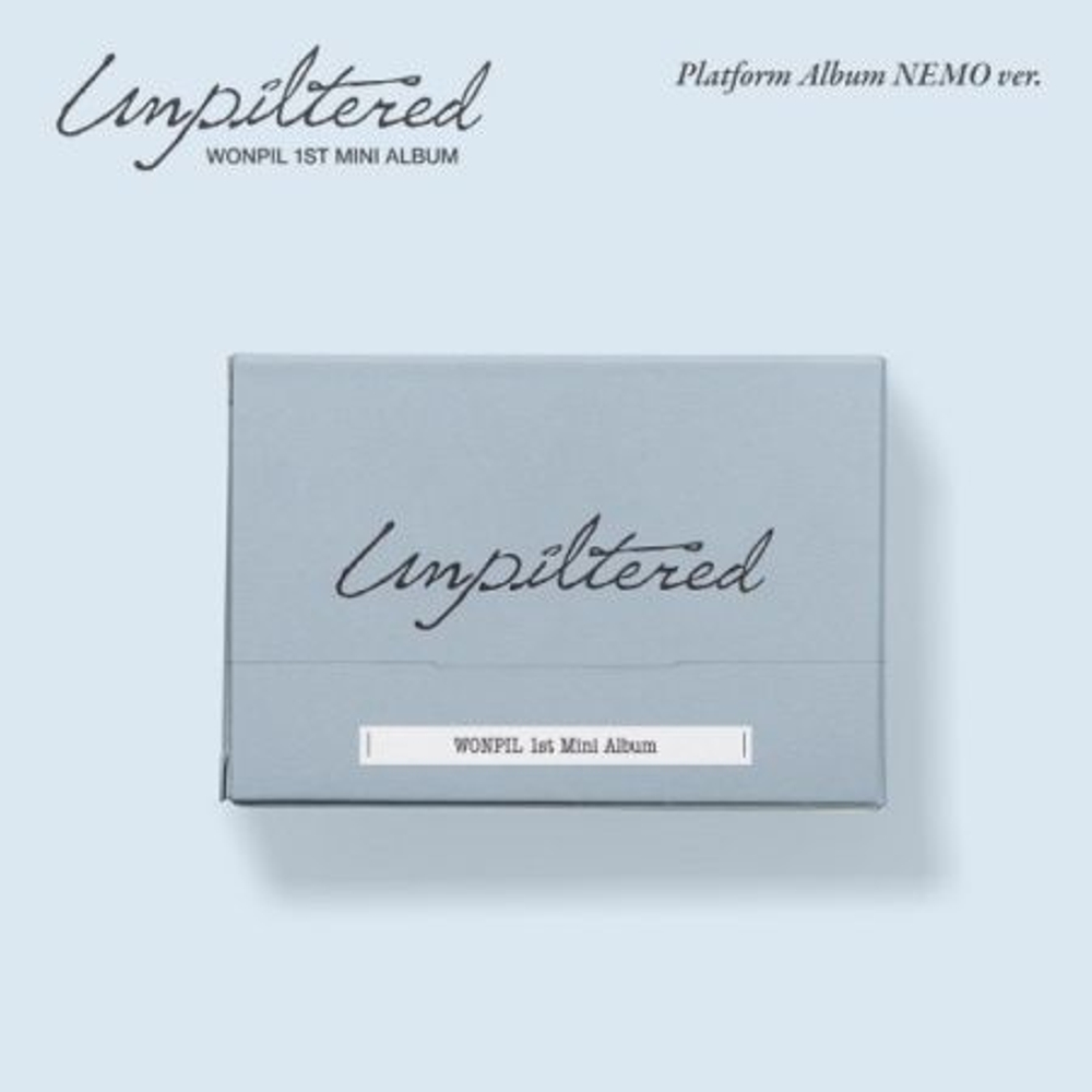 Альбом WONPIL - UNPILTERED 1st Mini Album PLATFORM Version