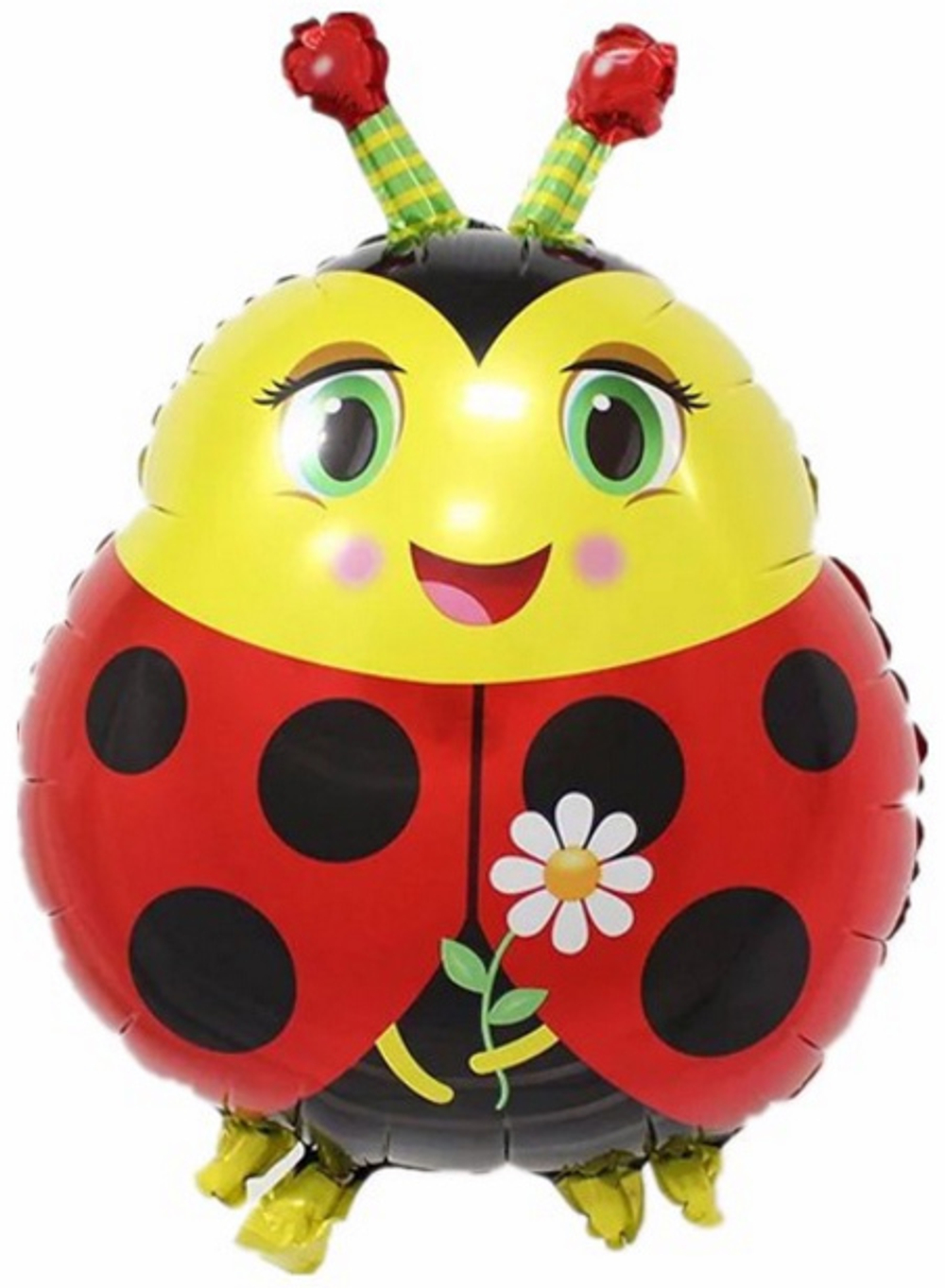 К Фигура Божья коровка с цветком (26''/66 см)