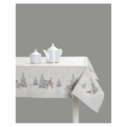 Скатерть 140х280см Mix&Match Home Бэмби бежевая