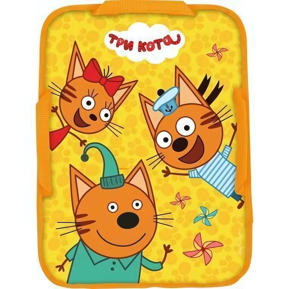 Ледянка Три кота мягкая 400х540мм Три кота на желтом