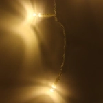 Гирлянда для улицы ЗАНАВЕС «Мерцание» ш2* в3,0 м 480 ламп LED, прозрач.пров,1 реж.,IP-54, Теплый белый (возможность соединения)