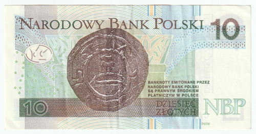 Poland, 10 Zlotys, 2016, AU