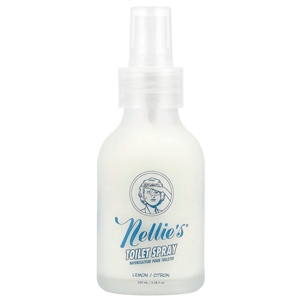 Nellie's, Туалетный спрей, лимон, 100 мл (3,38 жидк. унц.)