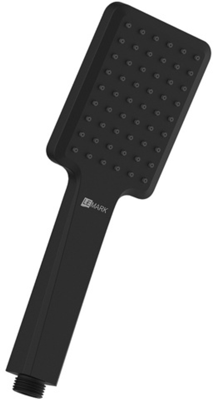 Лейка душевая Lemark LM8124BL, 1-функциональная