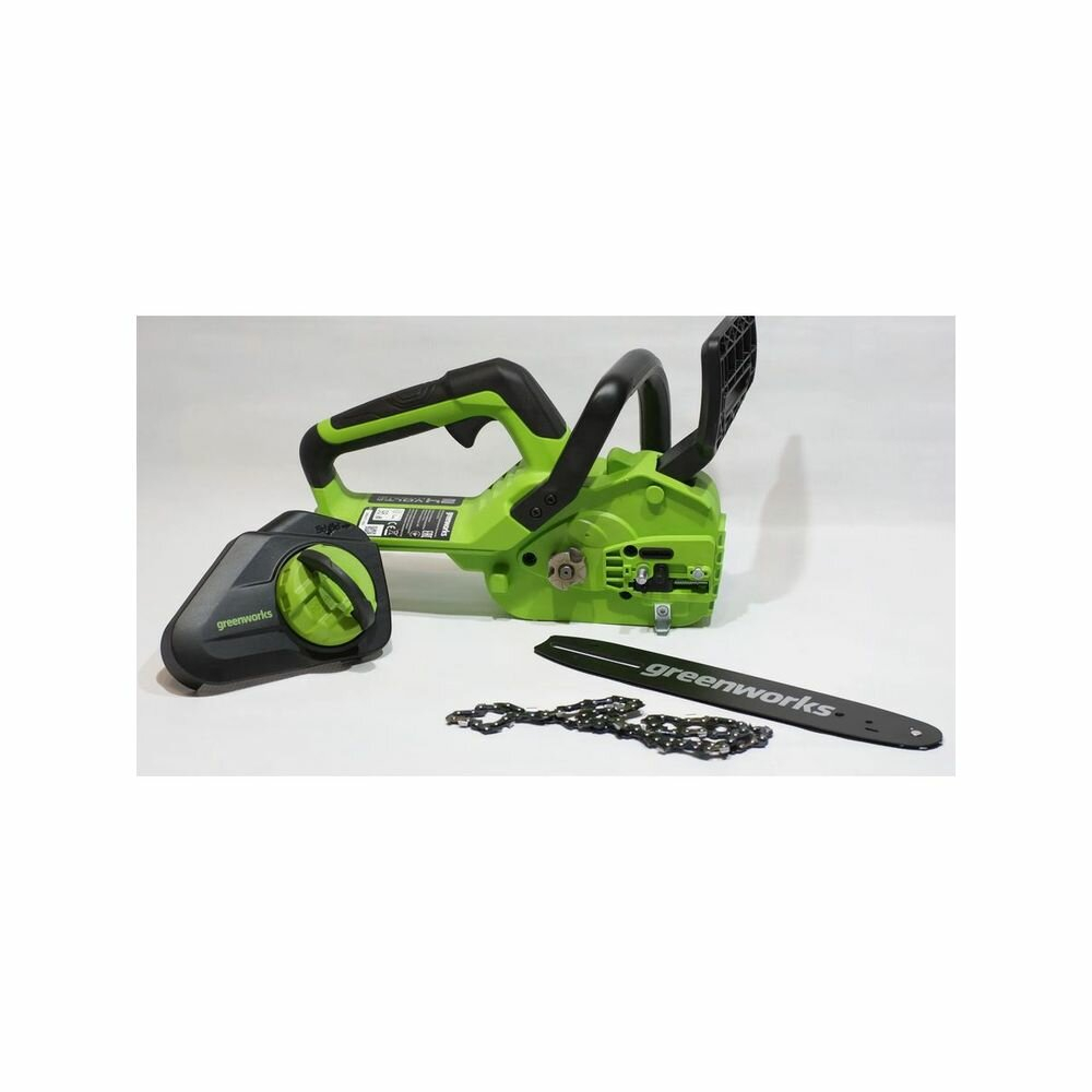 Пила цепная аккумуляторная GREENWORKS 24 V с акб и з/у 2007707UB