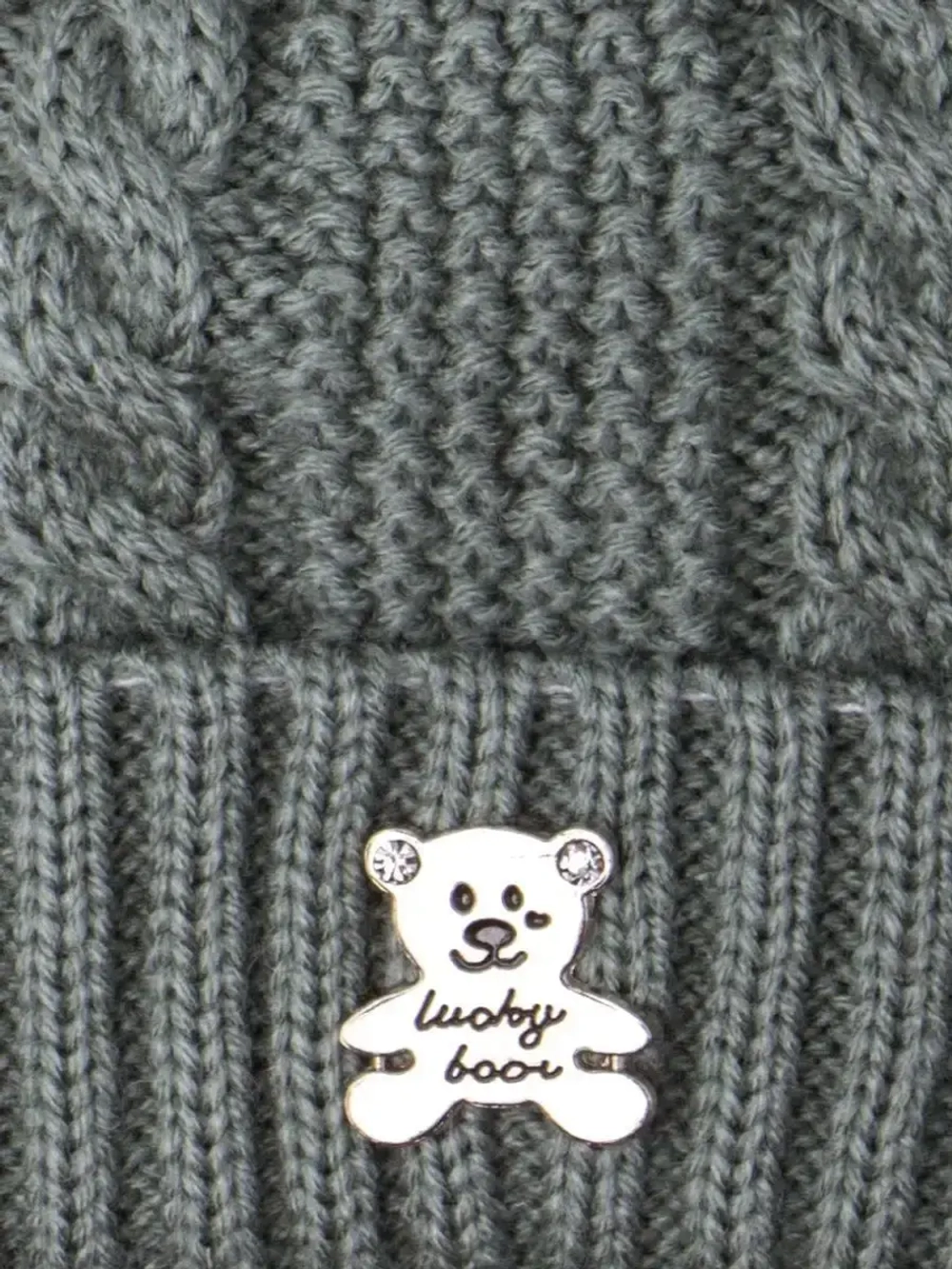 Шапка вязаная демисезонная для детей