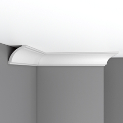 Плинтус потолочный гладкий Decomaster 96616 74х74х2400мм