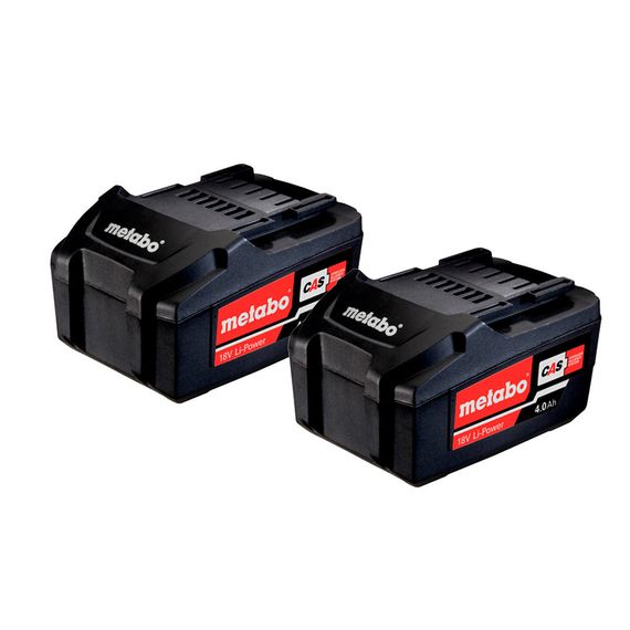 Набор аккумуляторов Metabo Li-Power Li-Ion 18В 4Ач