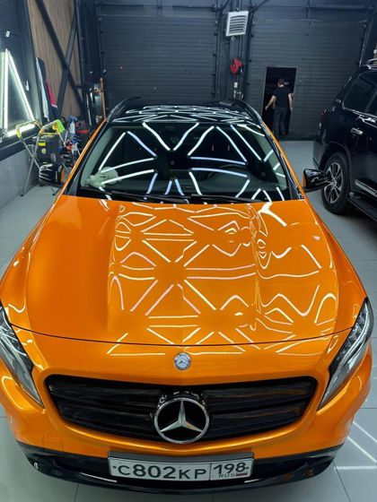 Carbins Color PPF Racing Orange CP 04 оранжевая цветная полиуретановая защитная антигравийная пленка