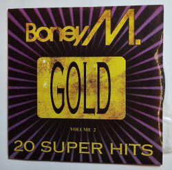 Винтажная виниловая пластинка LP Boney M. Gold (20 Super Hits). Volume 2 (Россия 1993)