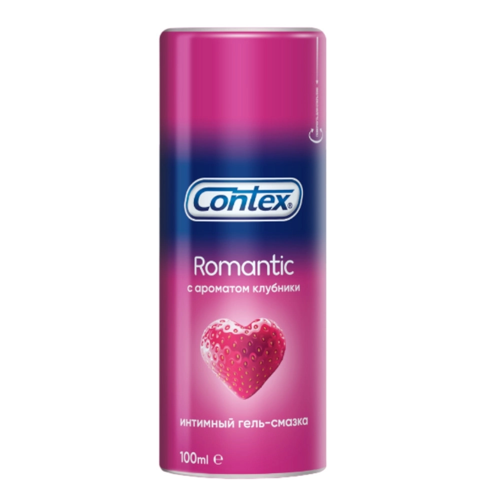 Гель-смазка Contex Romantic, 100 мл, ароматизированная