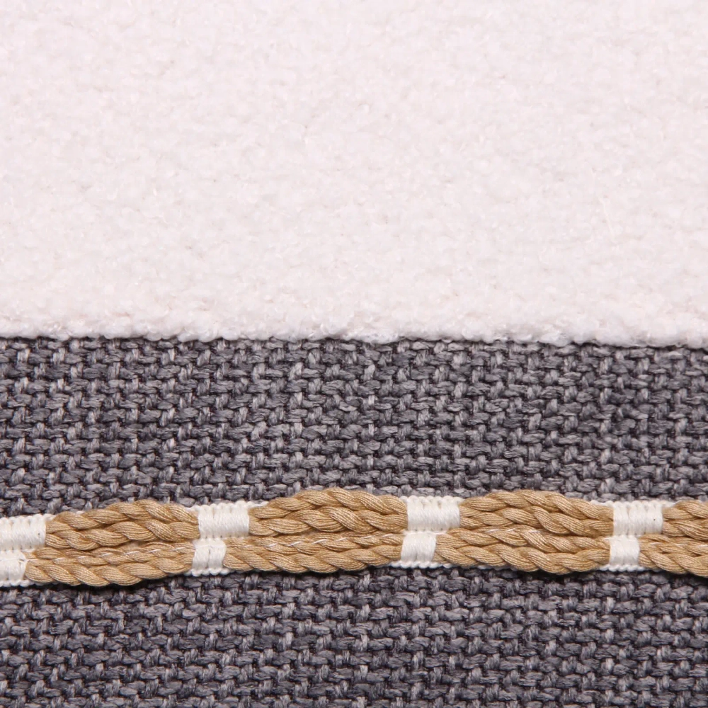 Чехол для декоративной подушки «DEFA», 43*43 см, цвет серый