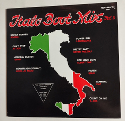 Винтажная виниловая пластинка LP Сборник Italo Boot Mix Vol. 8 (Germany 1987)