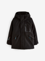 Куртка утепленная с капюшоном для мальчика Next Q78-661, Черный