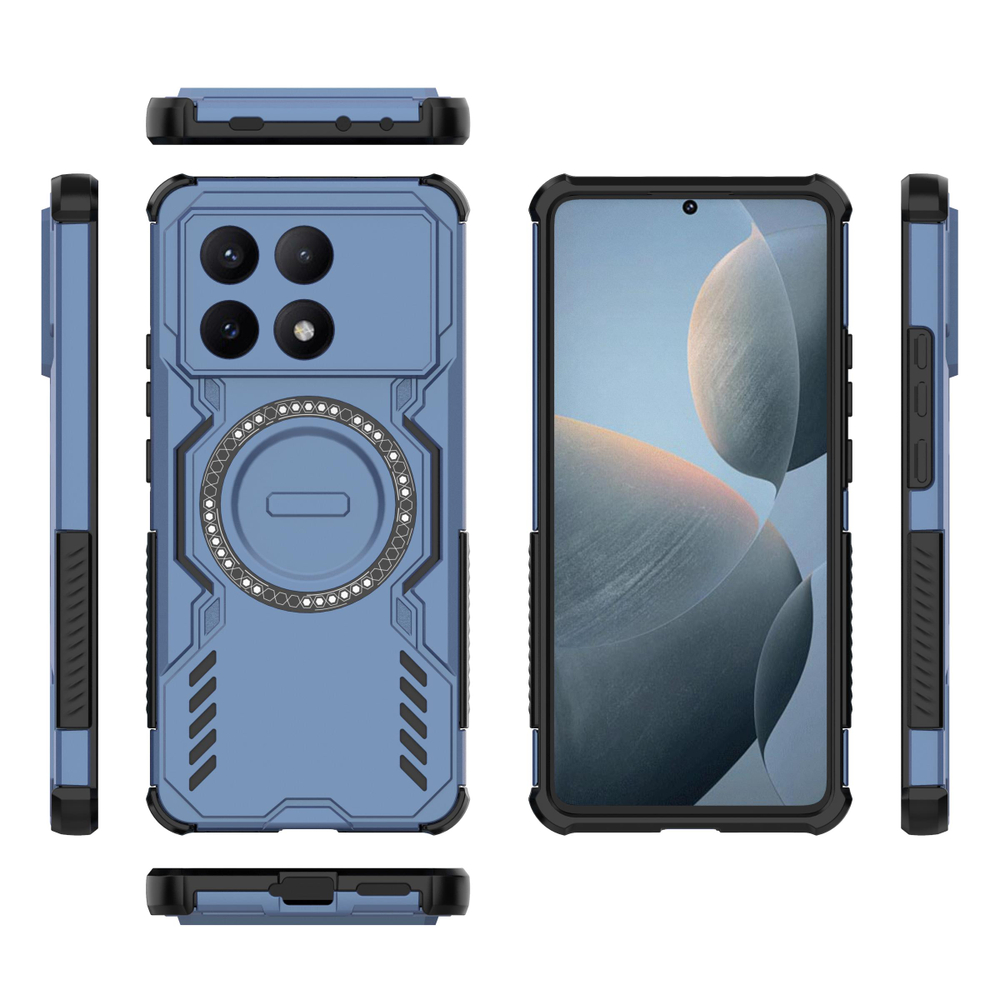 Защитный чехол Space Shell Magnetic Case для Poco X6 Pro 5G
