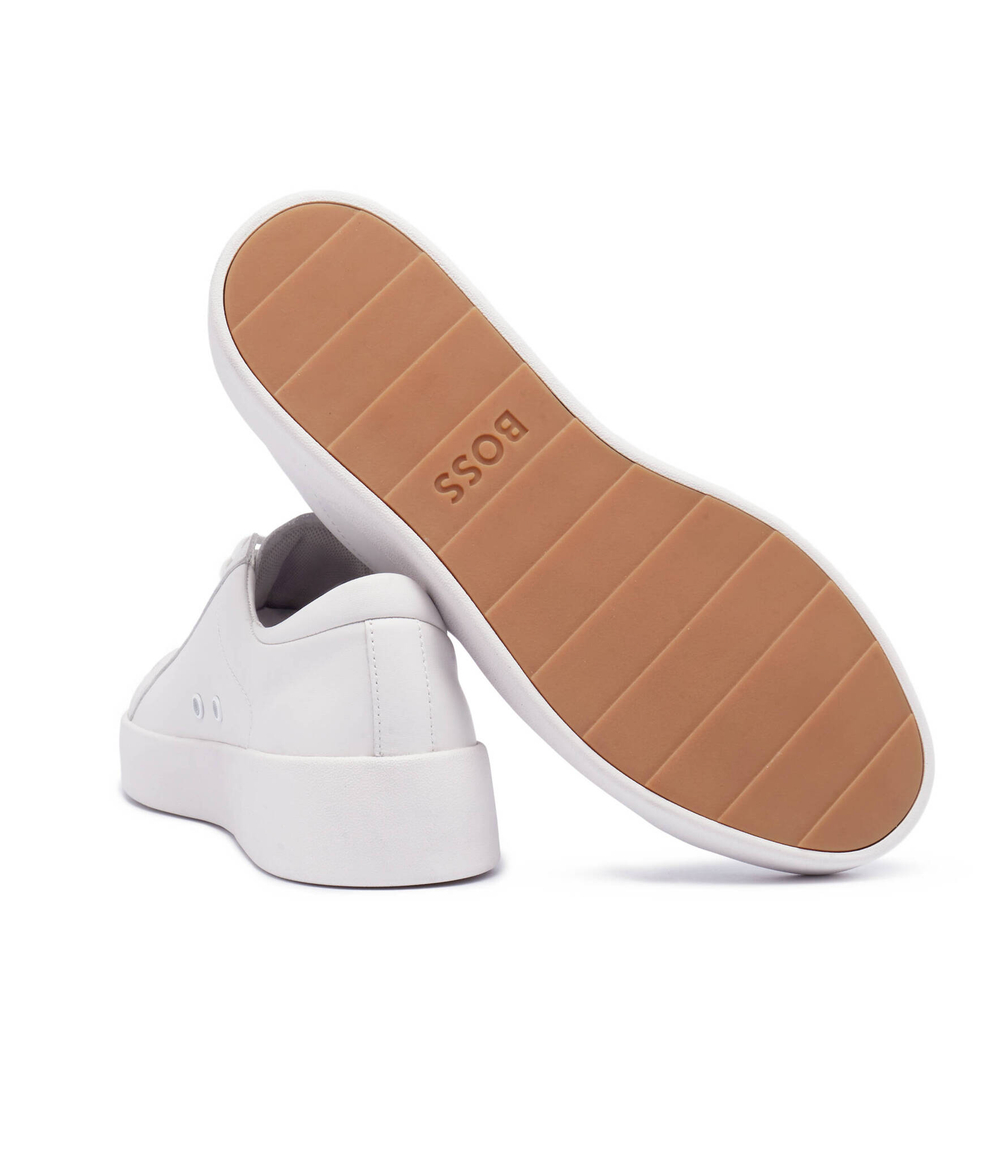 Кожаные кроссовки belwar BOSS BLACK - белый(50522865)