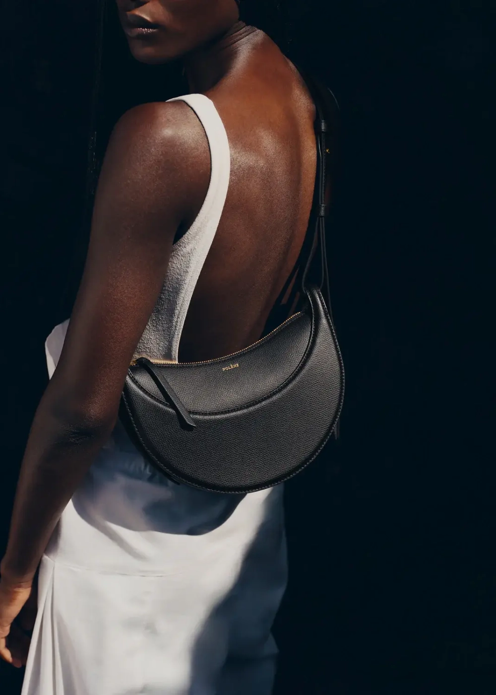 POLENE СУМКА NUMERO DIX, ЧЕРНЫЙ