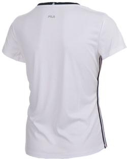 Футболка для девочки теннисная Fila T-Shirt Lucy Girls - white