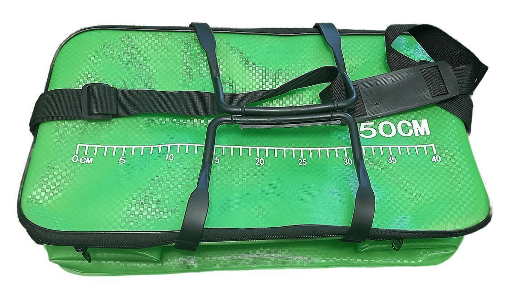Рыболовная сумка-кан Jin Tai 50 , 36 л, размер 48 х 28 х 27 цвет зеленый