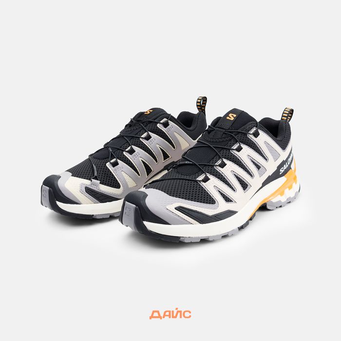 Кроссовки Salomon XA PRO 3D V9 Black/Gull/Turmeric артикул:L47882700 - купить в магазине Дайс