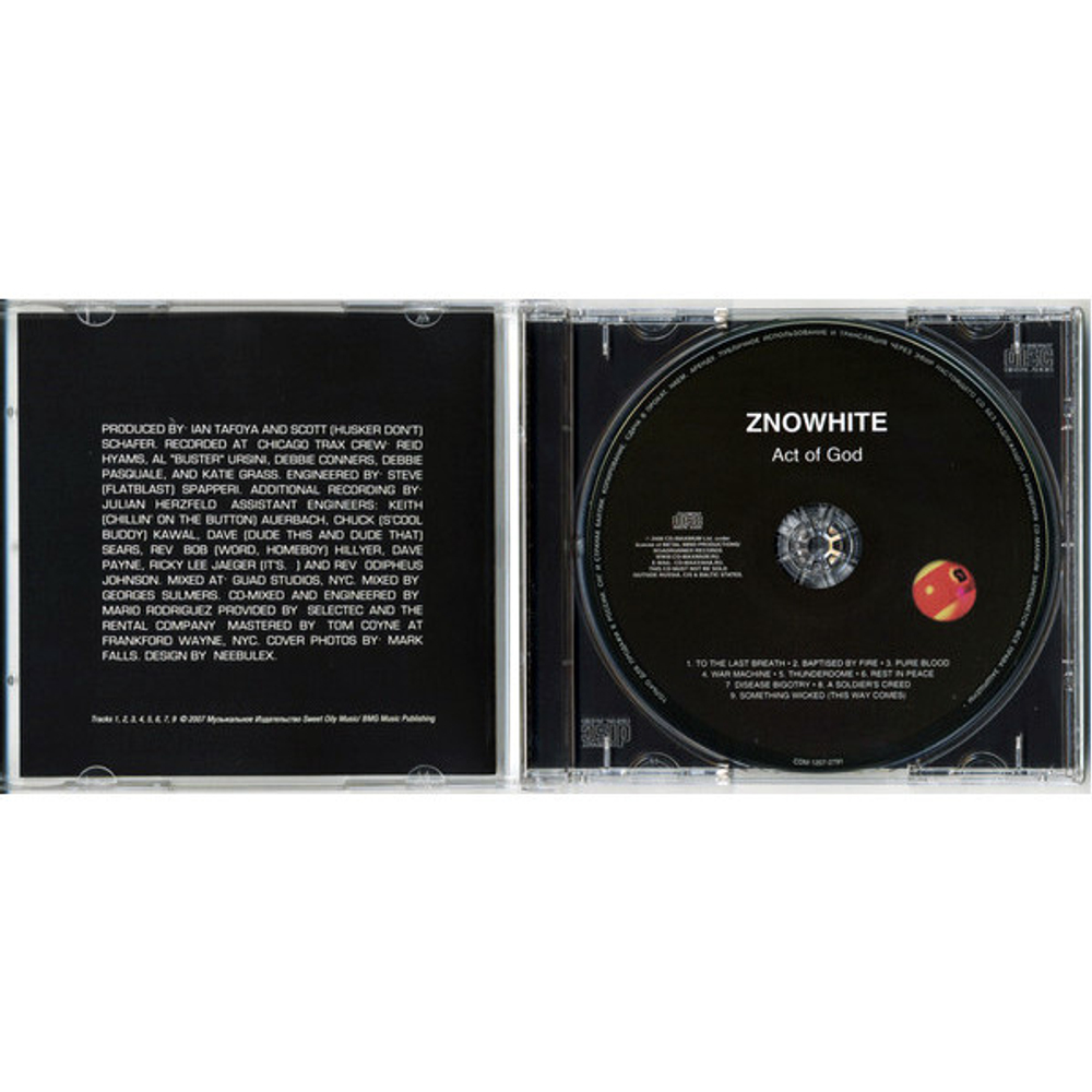 Znowhite / Act Of God (RU)(CD)
