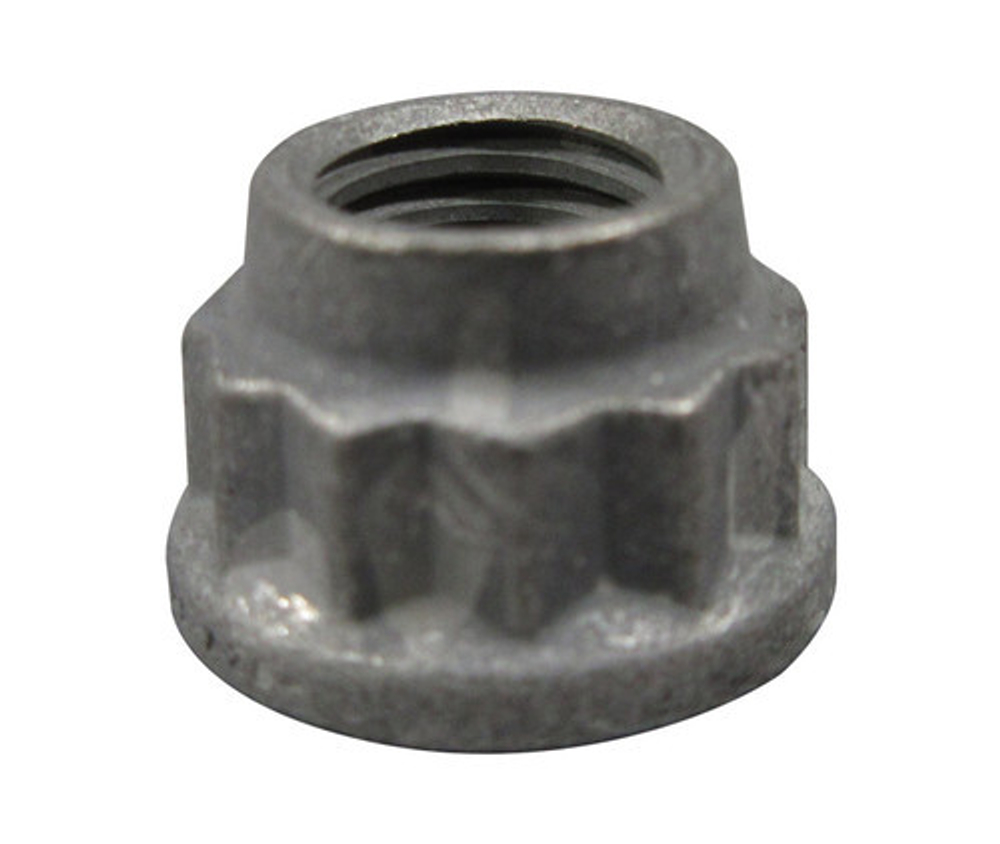 Wesco 42FLW524 Self-Locking Extended Washer Nut, 5/16-24, UNJF, 0.36 in H, 3/8 in Width Across Flat