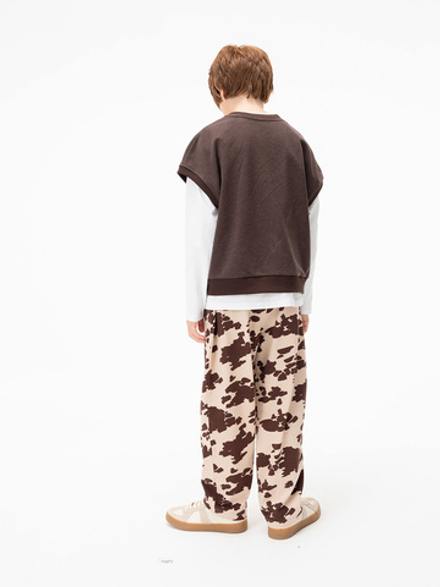 Жилет оверсайз Mjölk Dark Chocolate