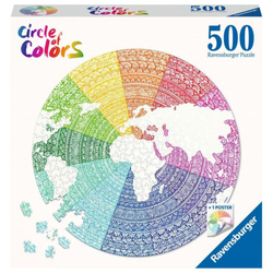 Ravensburger - Пазл Цветовая палитра Мандала 500 шт. 171682