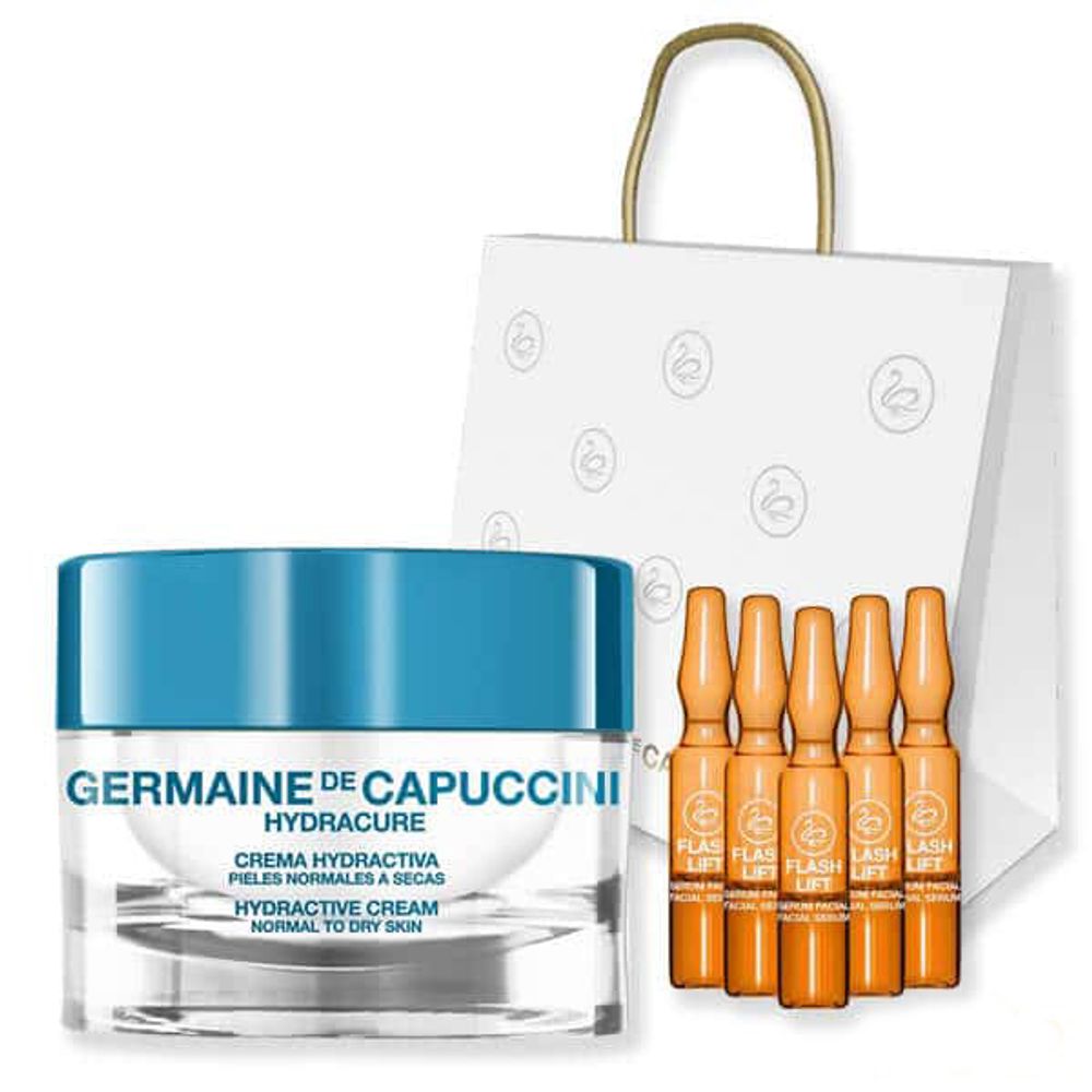 GERMAINE DE CAPUCCINI HYDRAC CR NORM.DRY 50ML+5 FLASH LIFT