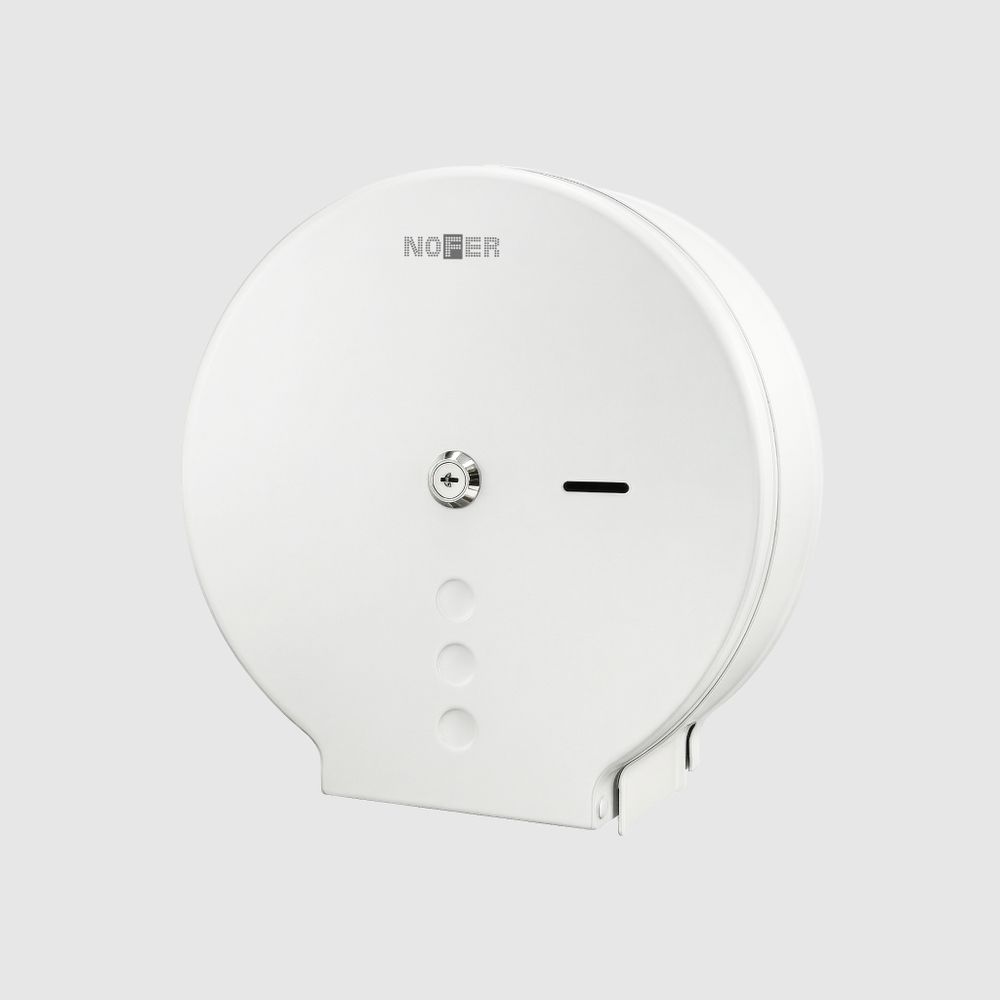 Диспенсер для туалетной бумаги нерж. сталь INDUSTRIAL 05006.XL.W белый