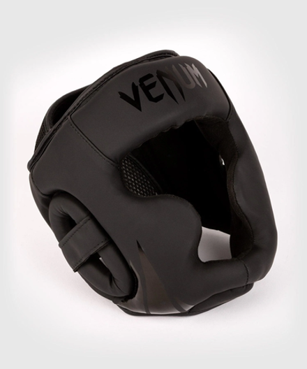 Шлем боксерский детский Venum Challenger Black/Black