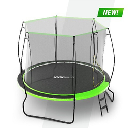 Батут unix line 8 ft ufo green