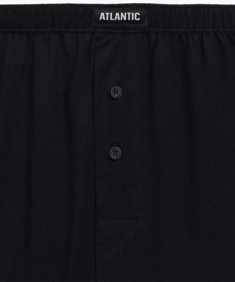 Трусы (2 шт) мужские семейные Atlantic 2BMB-003, черные