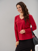 Лонгслив ЛНкл-080/ягодный