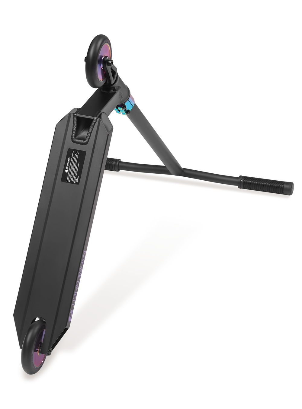 Самокат трюковой Fahrenheit F3 черный/неохром