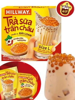 Бабл Чай молочный с золотыми шариками тапиоки 280 г