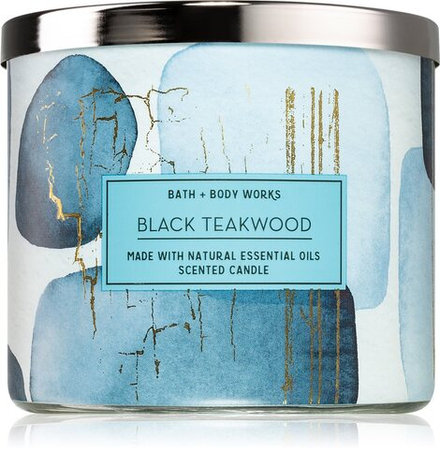 Bath & Body Works Black Teakwood - ароматическая свеча И. /   411  g  / GTIN 667557602301